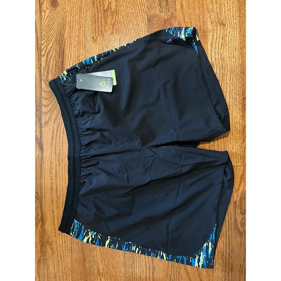 Men's Athlux shorts 7" inseam with built in briefs Black XL - Picture 1 of 4